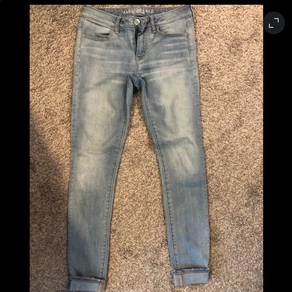 American Eagle Super Super Stretch Jeans In 8 Long American Eagle Super Super Stretch Jeans In 8 Long